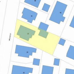 20 Walker St, Newton, MA 02460 plot plan