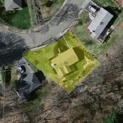 259 Country Club Rd, Newton, MA 02459 aerial view