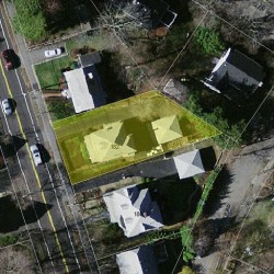 182 Langley Rd, Newton, MA 02459 aerial view