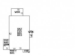 22 George St, Newton, MA 02458 floor plan