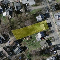 264 Pearl St, Newton, MA 02458 aerial view