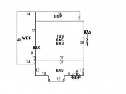 185 Collins Rd, Newton, MA 02468 floor plan