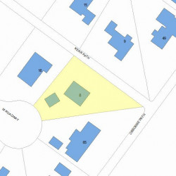 8 Kerr Path, Newton, MA 02459 plot plan