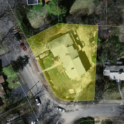 284 Upland Ave, Newton, MA 02461 aerial view