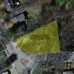 61 Brush Hill Rd, Newton, MA 02461 aerial view