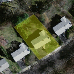 69 Wayne Rd, Newton, MA 02459 aerial view