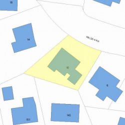 10 Weldon Rd, Newton, MA 02458 plot plan