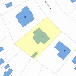 42 Mccarthy Rd, Newton, MA 02459 plot plan