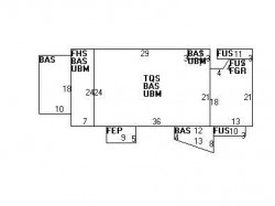 37 Burr Rd, Newton, MA 02459 floor plan