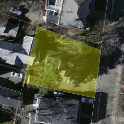 17 Emerson St, Newton, MA 02458 aerial view