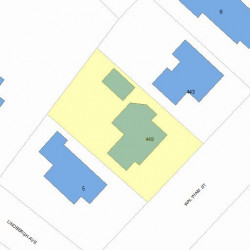 449 Waltham St, Newton, MA 02465 plot plan