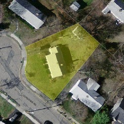 23 Considine Rd, Newton, MA 02459 aerial view