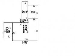 67 Beaumont Ave, Newton, MA 02460 floor plan