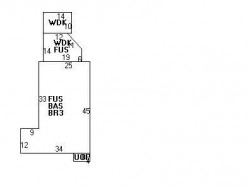 119 Langdon St, Newton, MA 02458 floor plan