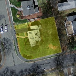 46 Hickory Cliff Rd, Newton, MA 02464 aerial view