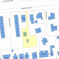 25 Cloelia Ter, Newton, MA 02460 plot plan