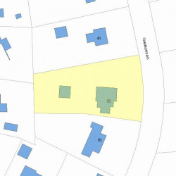 53 Gammons Rd, Newton, MA 02468 plot plan