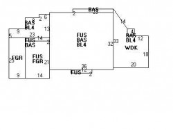 29 Hampden Ter, Newton, MA 02459 floor plan