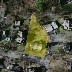 121 Gibbs St, Newton, MA 02459 aerial view