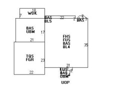 55 Clearwater Rd, Newton, MA 02462 floor plan