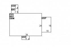 2 Clark St, Newton, MA 02459 floor plan