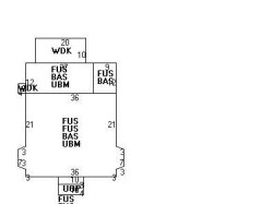 4 Hovey St, Newton, MA 02458 floor plan