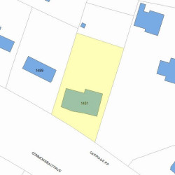 1481 Commonwealth Ave, Newton, MA 02465 plot plan