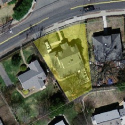 98 Auburndale Ave, Newton, MA 02465 aerial view