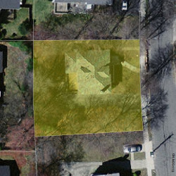 11 Ellison Rd, Newton, MA 02459 aerial view