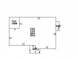 19 Burnside Rd, Newton, MA 02461 floor plan