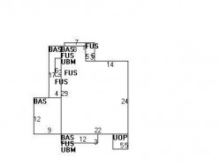 25 Emerson St, Newton, MA 02458 floor plan