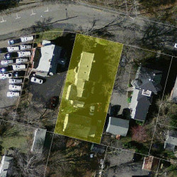 38 Richardson St, Newton, MA 02458 aerial view