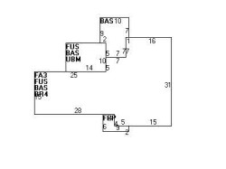 39 Columbus St, Newton, MA 02461 floor plan