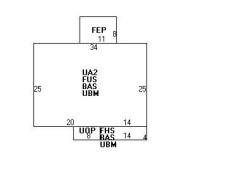 190 Jackson St, Newton, MA 02459 floor plan