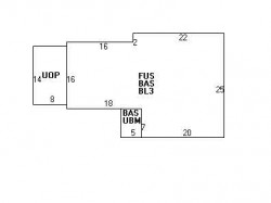 129 Cabot St, Newton, MA 02458 floor plan