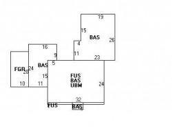 116 Winslow Rd, Newton, MA 02468 floor plan