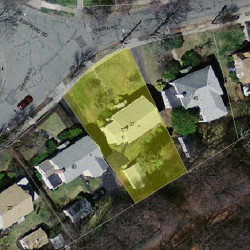 37 Chapin Rd, Newton, MA 02459 aerial view