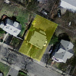 15 Grant St, Newton, MA 02465 aerial view