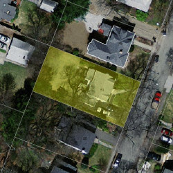 51 Hinckley Rd, Newton, MA 02468 aerial view