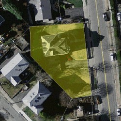 201 Jackson Rd, Newton, MA 02458 aerial view