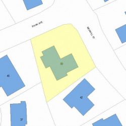 50 Morrill St, Newton, MA 02465 plot plan