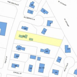 544 Grove St, Newton, MA 02462 plot plan