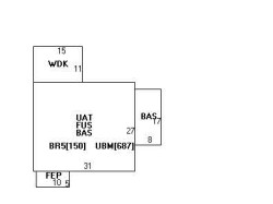 94 Ridge Ave, Newton, MA 02459 floor plan