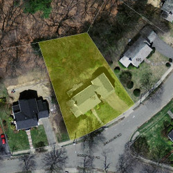 115 Annawan Rd, Newton, MA 02468 aerial view