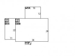 12 Pine Crest Rd, Newton, MA 02459 floor plan