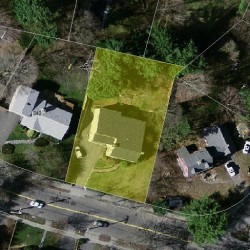 850 Dedham St, Newton, MA 02459 aerial view