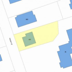 406 Cherry St, Newton, MA 02465 plot plan