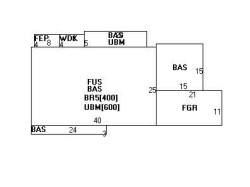 340 Parker St, Newton, MA 02459 floor plan