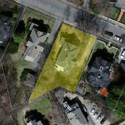 26 Woodbine St, Newton, MA 02466 aerial view