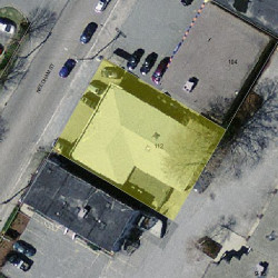 112 Needham St, Newton, MA 02464 aerial view
